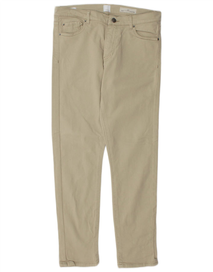 Vaqueros ajustados de talle alto para mujer HUGO BOSS W29 L28 Algodón verde