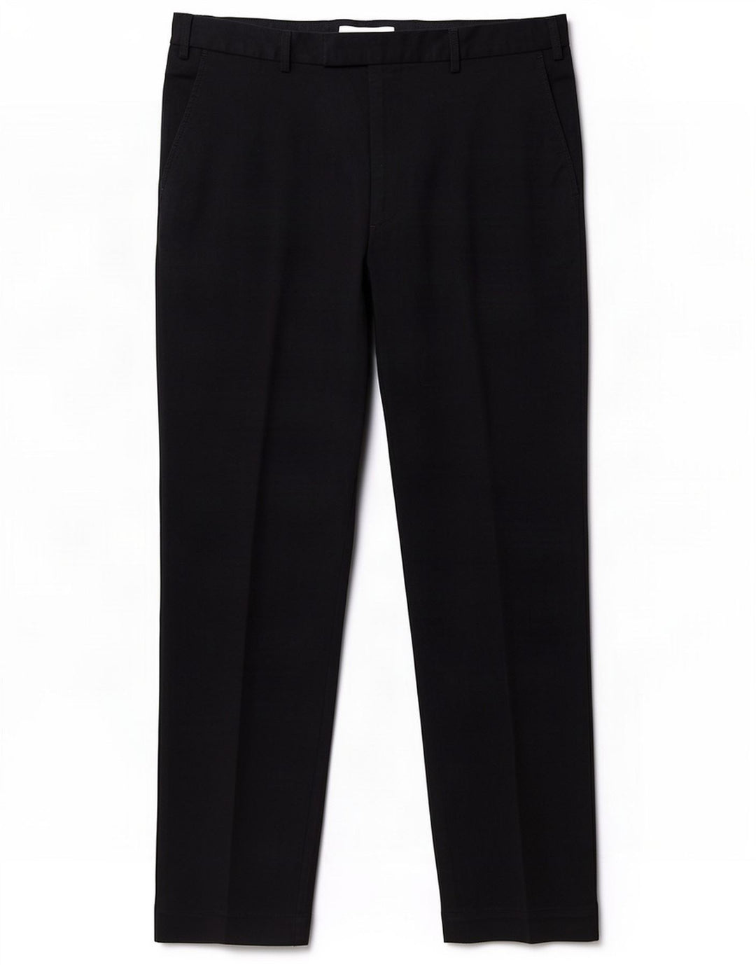 Marks & Spencer Pantalón de traje de corte regular para hombre W36 L33 Poliéster negro
