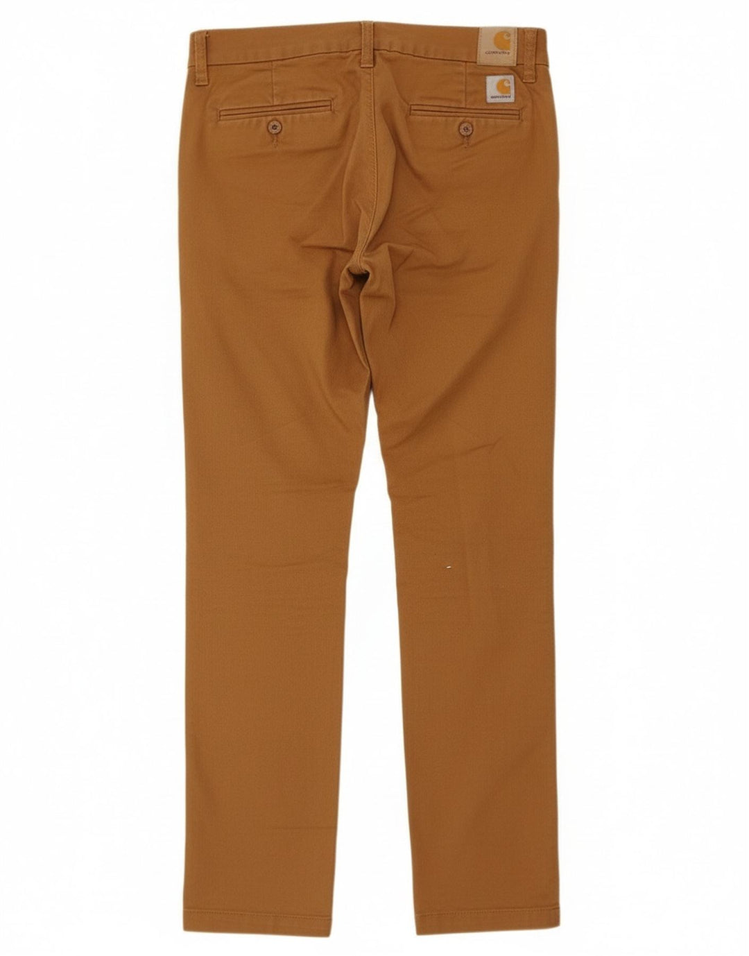 Carhartt Hombre Sid Slim Chino Pantalones W29 L32 Algodón Beige