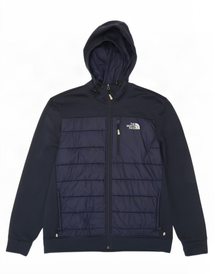 The North Face Suéter con capucha y cremallera para hombre Poliéster azul marino grande
