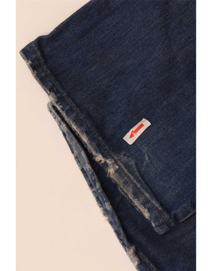 Vaqueros Acampanados Diesel Mujer W26 L32 Algodón Azul