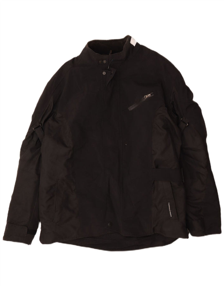 TUCANO URBANO Chaqueta Racer para hombre UK 44 2XL Negro Poliéster