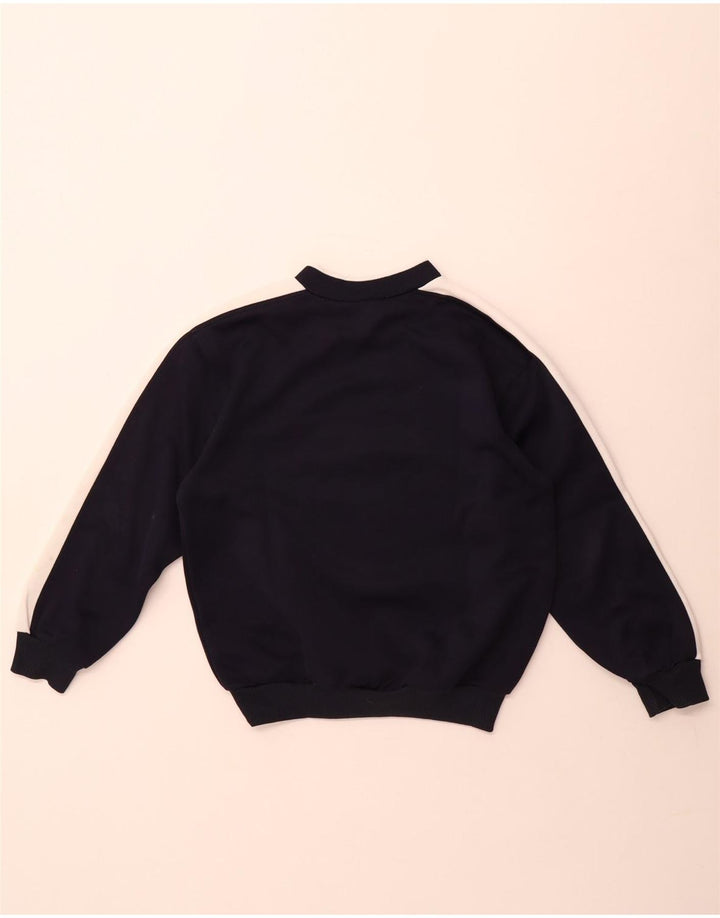 Puma Boys Graphic Sudadera Jumper 11-12 años Mediano Azul Marino