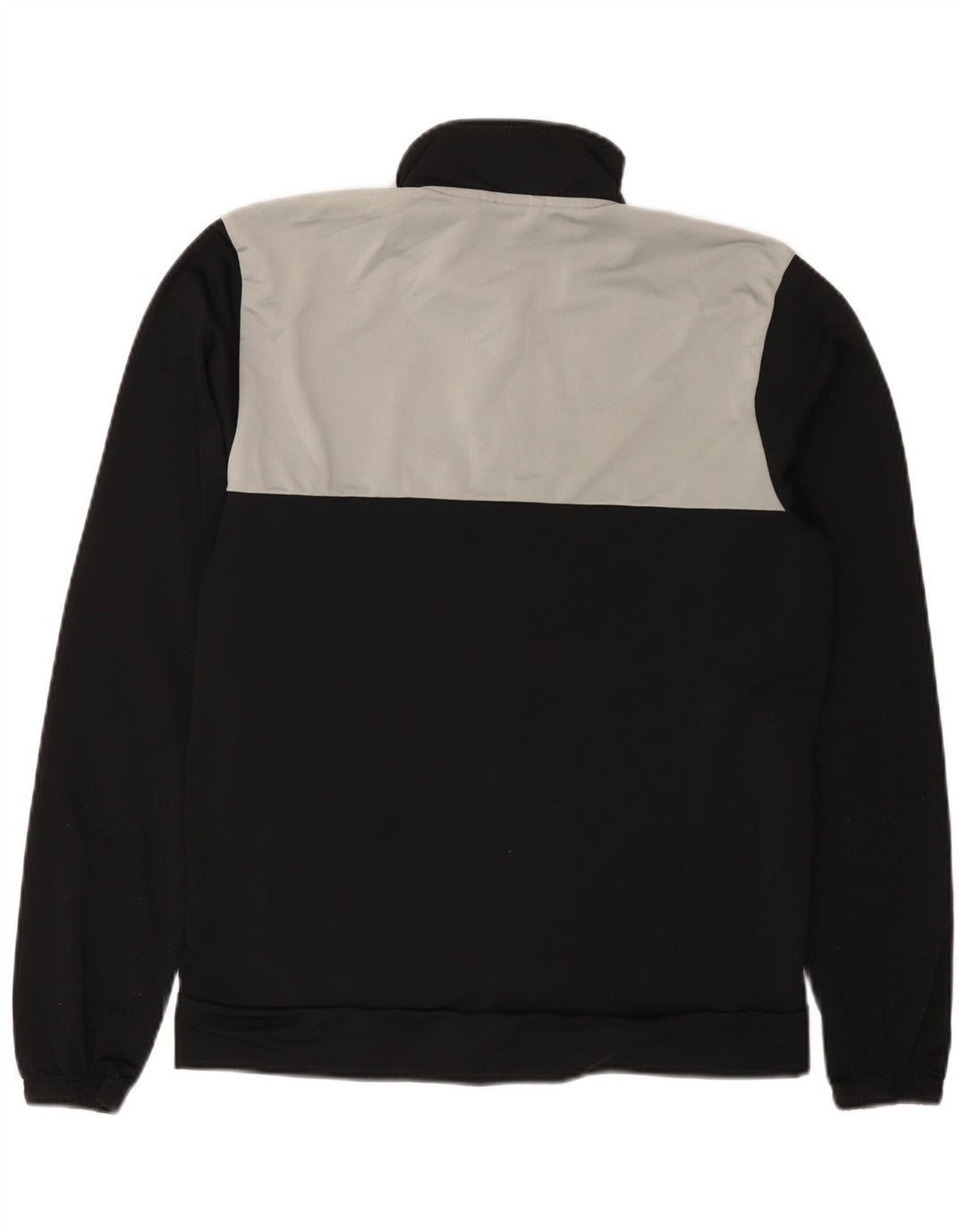 Adidas - Chaqueta de chándal para hombre, talla 40/42, poliéster negro mediano