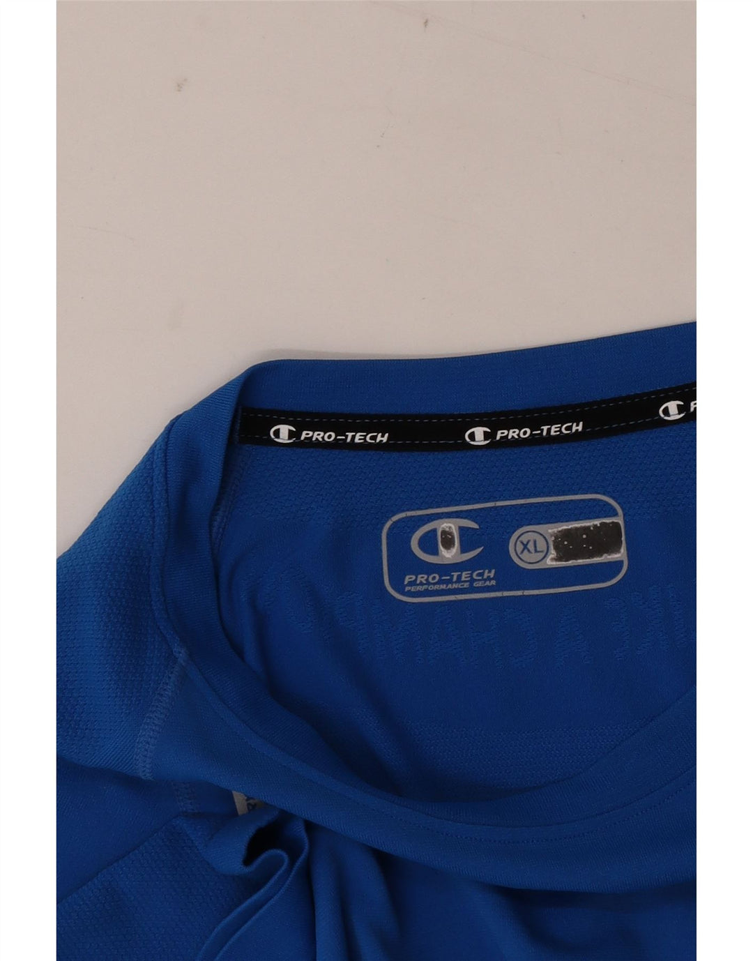 Champion Camiseta alta para hombre Top XL Azul