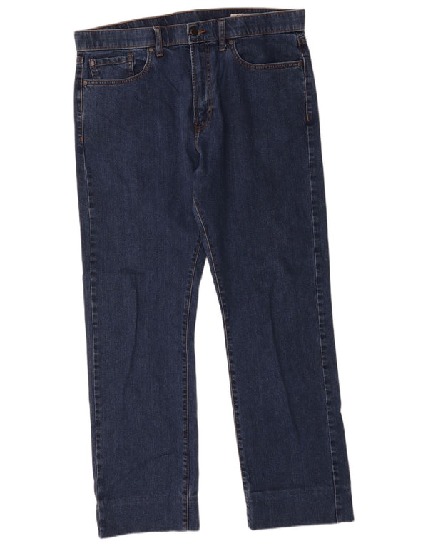 Vaqueros rectos regulares para mujer Marks & Spencer W36 L29 Algodón azul