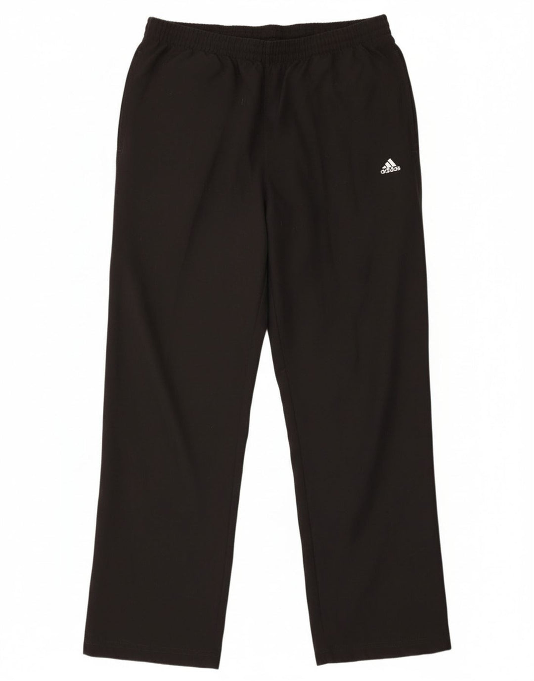 Adidas Mens Climalite Chándal Pantalones Grande Negro Poliéster