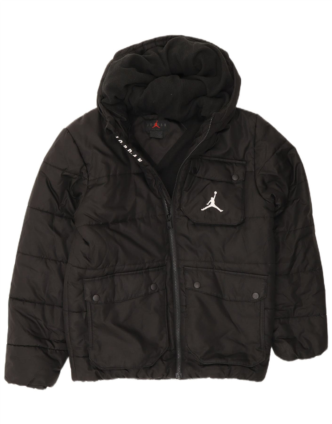 Chaqueta acolchada con capucha Jordan Niño 13-14 años Negro Poliéster