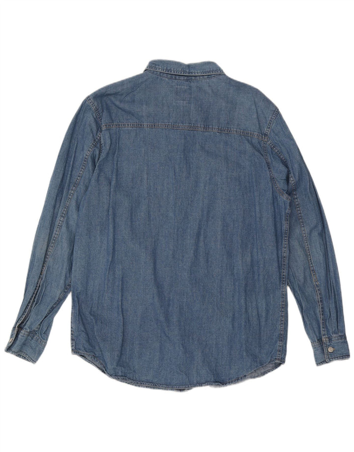 Camisa vaquera Levi's para hombre de algodón azul grande