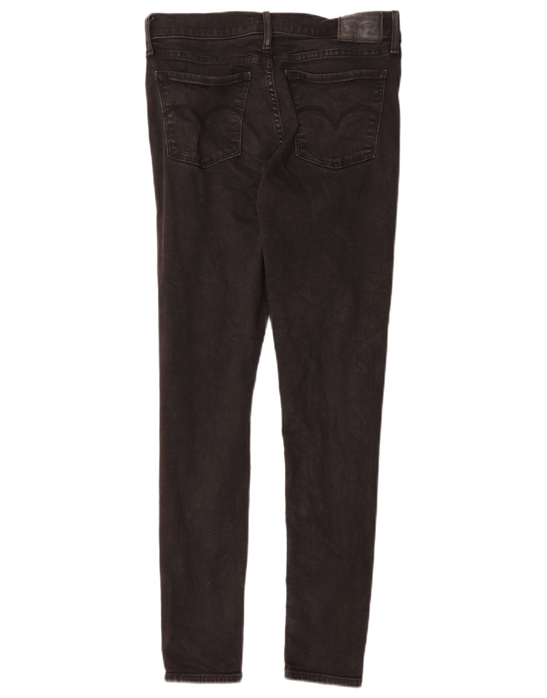 LEVI'S Vaqueros súper ajustados 710 para mujer W29 L28 Algodón negro