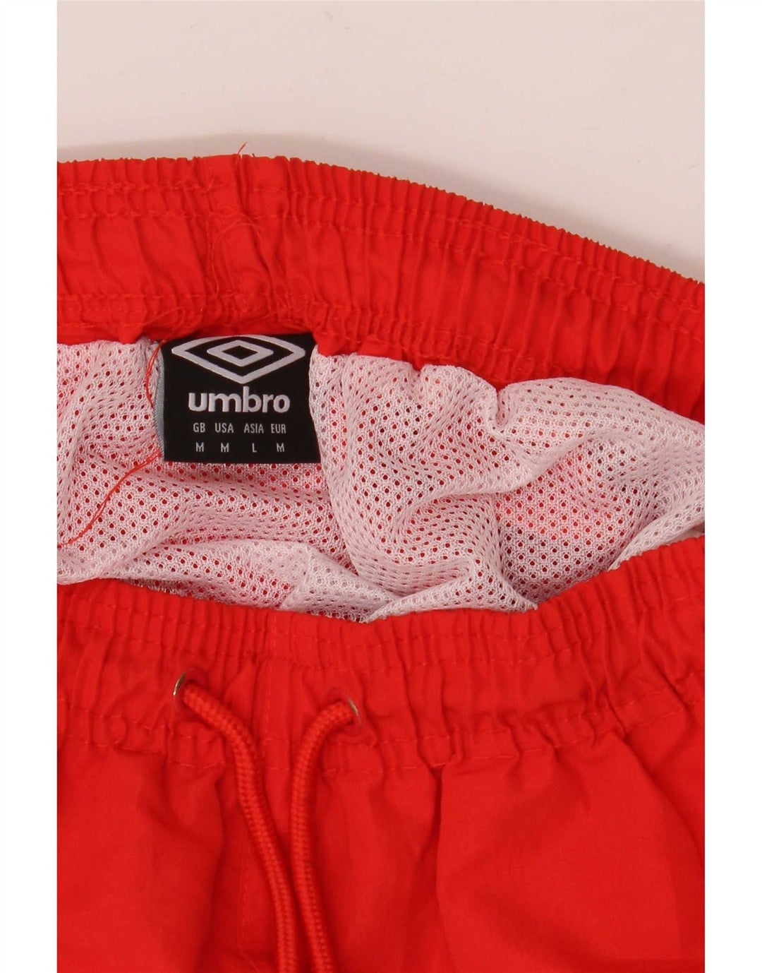 Pantalones Cortos Deportivos Umbro Hombre Rojo Mediano