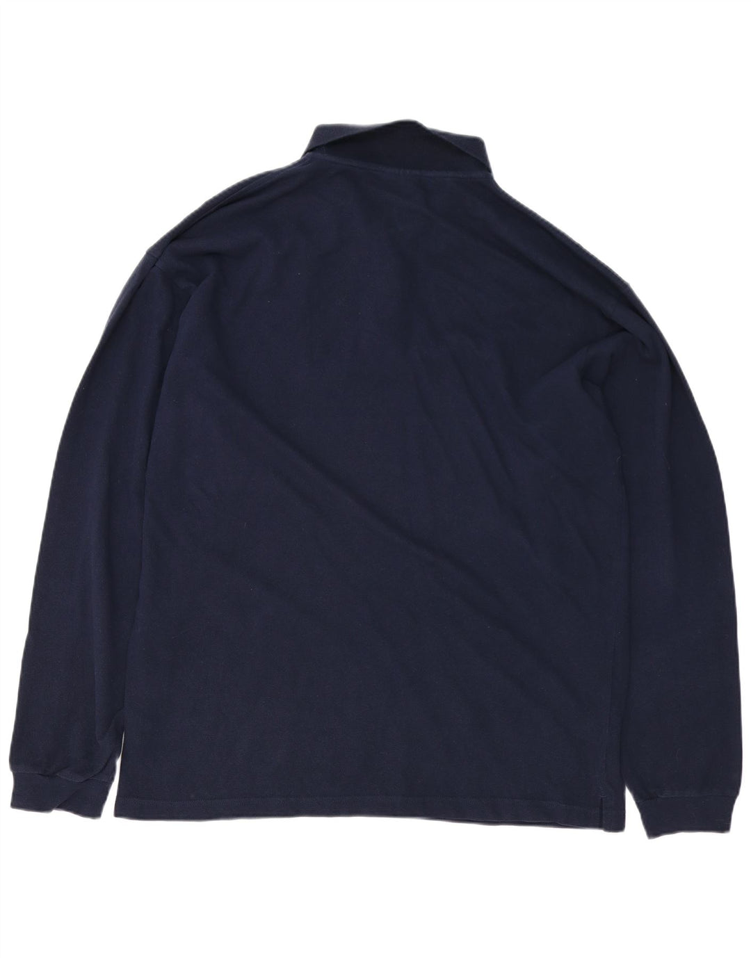 CHAMPION Polo de manga larga para hombre 2XL Algodón azul marino