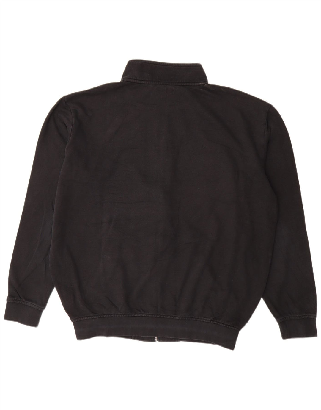 Kappa Hombre Chándal Top Chaqueta 2XL Negro Algodón