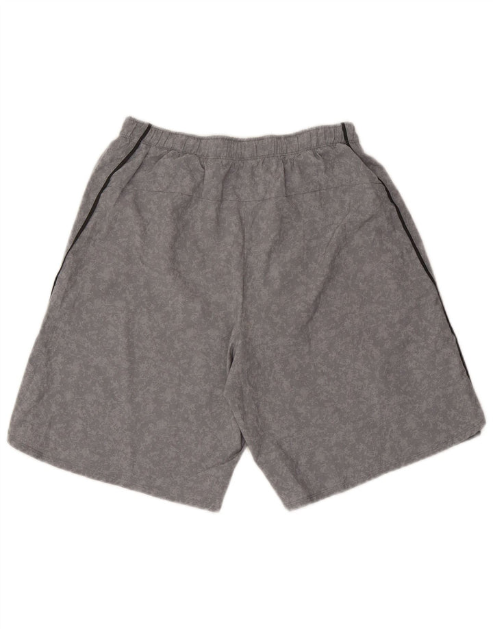 Pantalones cortos deportivos Asics para hombre poliéster de camuflaje gris medio