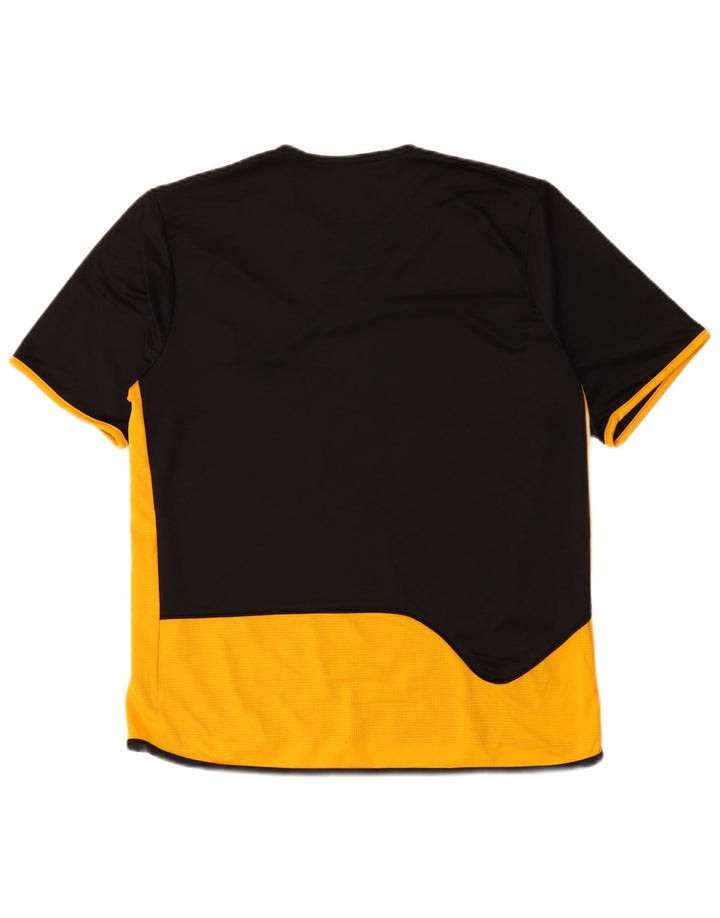 Umbro Hombre Camiseta Gráfica Top XL Negro Colorblock