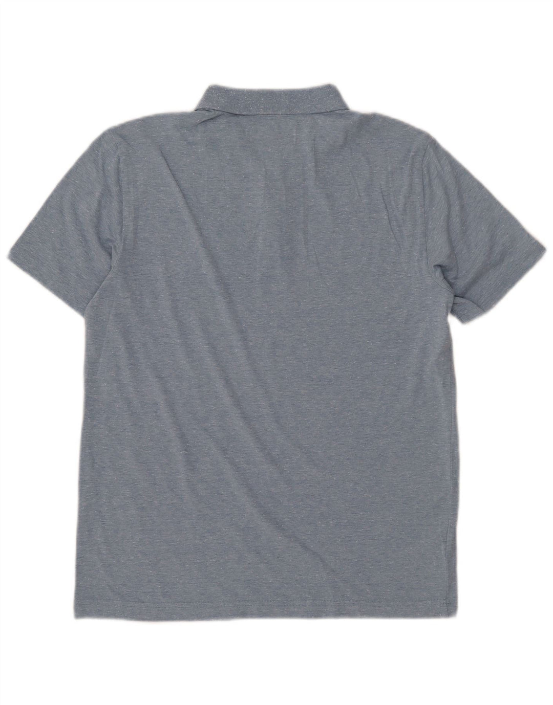 PENGUIN Polo de hombre de algodón moteado azul medio
