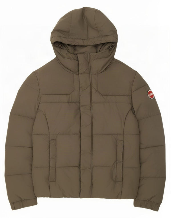 Colmar Chaqueta acolchada con capucha para hombre EU 46 Small Caqui