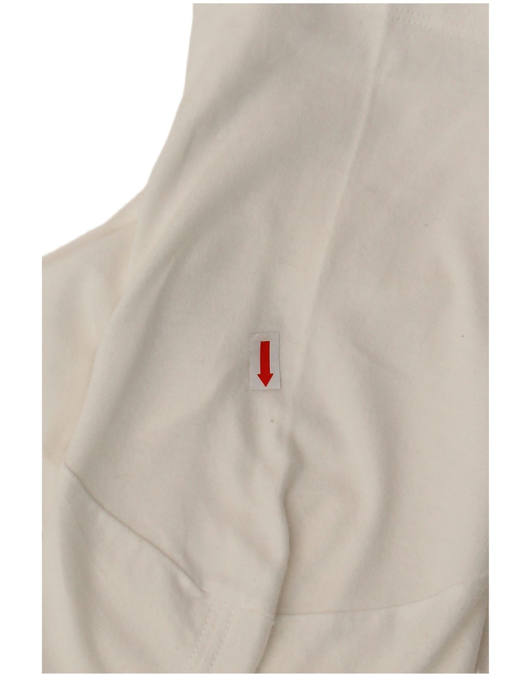 NIKE Camiseta de corte atlético para hombre, talla pequeña, algodón blanco