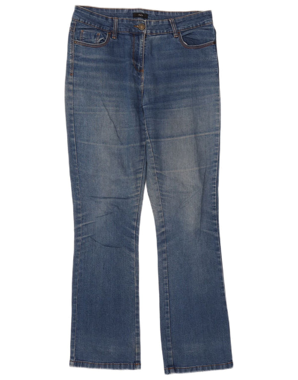 M&Co Vaqueros Bootcut para Mujer UK 10 Small W32 L31 Algodón Azul