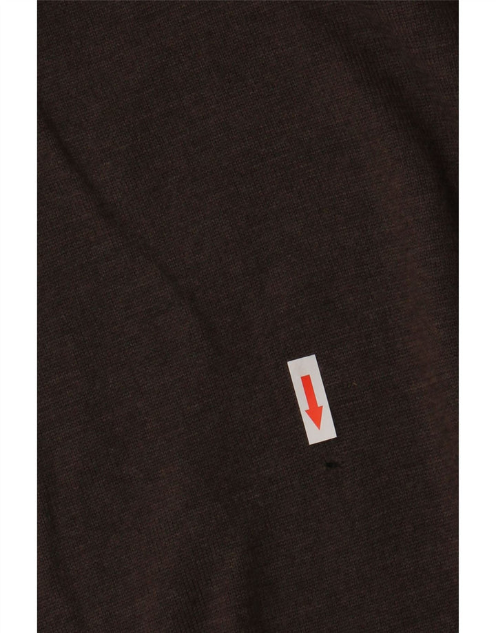 Timberland Suéter tipo jersey con cuello y cremallera de ajuste regular para hombre 3XL Marrón