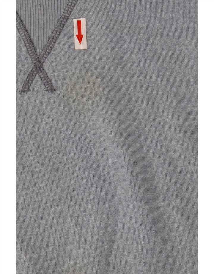Gap Jersey con capucha para hombre, talla grande, algodón azul
