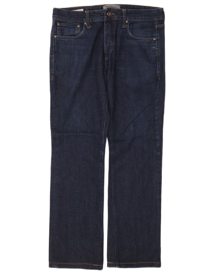 Jack & Jones Vaqueros Rectos Hombre W32 L30 Algodón Azul Marino