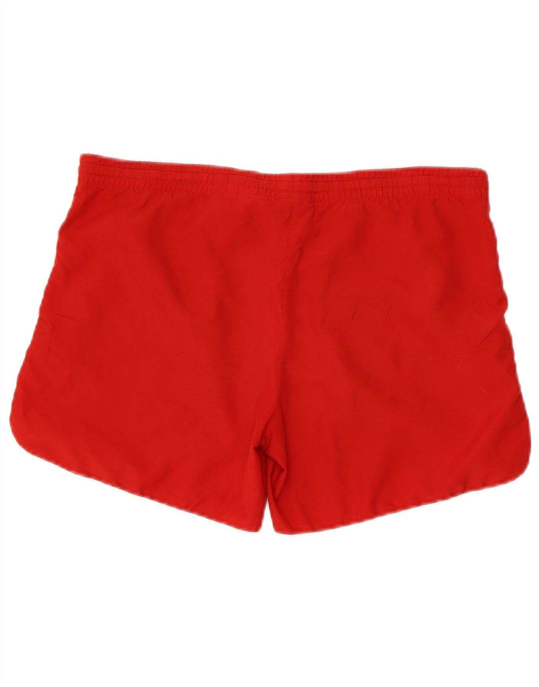 Nike Pantalones cortos deportivos para mujer UK 8/10 Small Rojo Poliéster