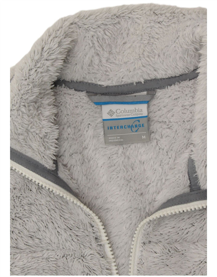 COLUMBIA Chaqueta polar intercambiable para mujer UK 44 Gris medio Colorblock