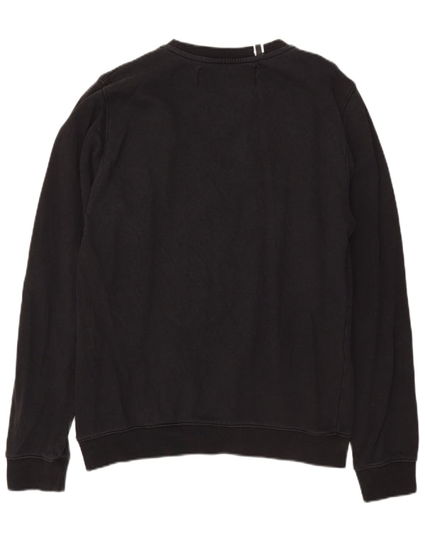 Replay Sudadera para mujer Jumper UK 46 Grande Algodón negro