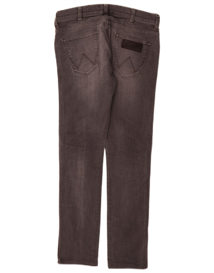 Vaqueros Wrangler Mujer Slim W30 L31 Algodón Gris