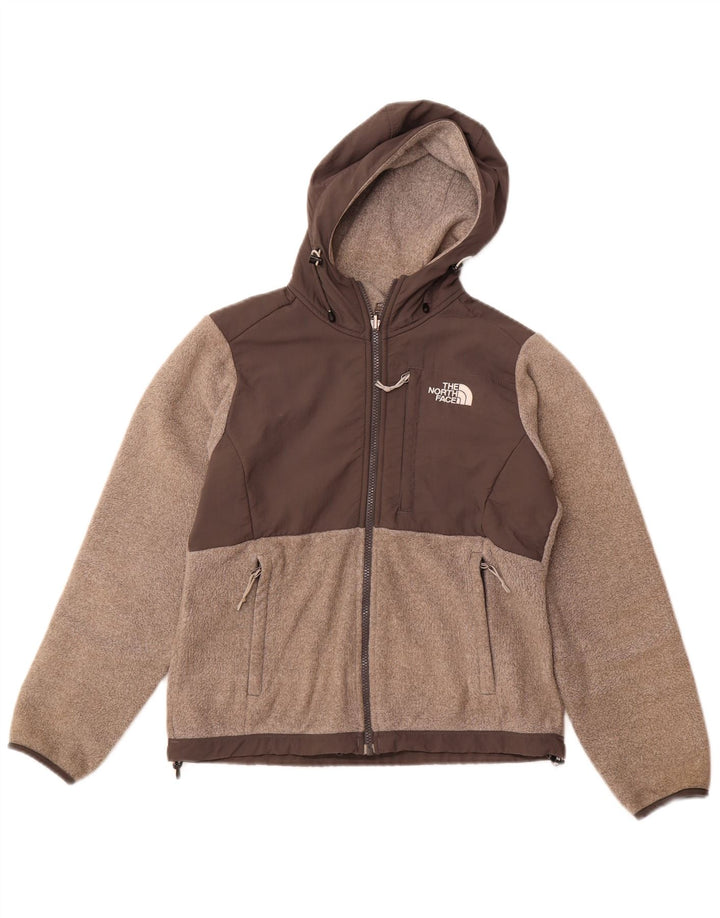 THE NORTH FACE Chaqueta polar extragrande para mujer UK 6 XS Gris Colorblock