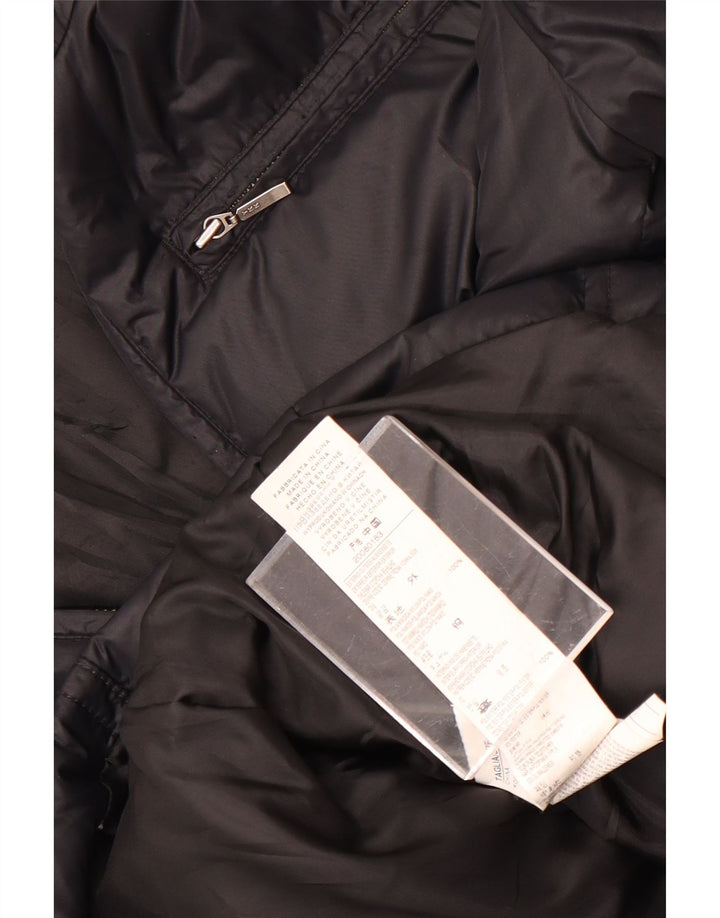 Sisley Chaqueta Acolchada Mujer IT 40 Small Poliamida Negra