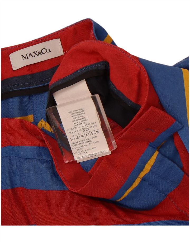 MAX & CO. Pantalones cortos para mujer UK 40 Large W34 L27 Multicolor