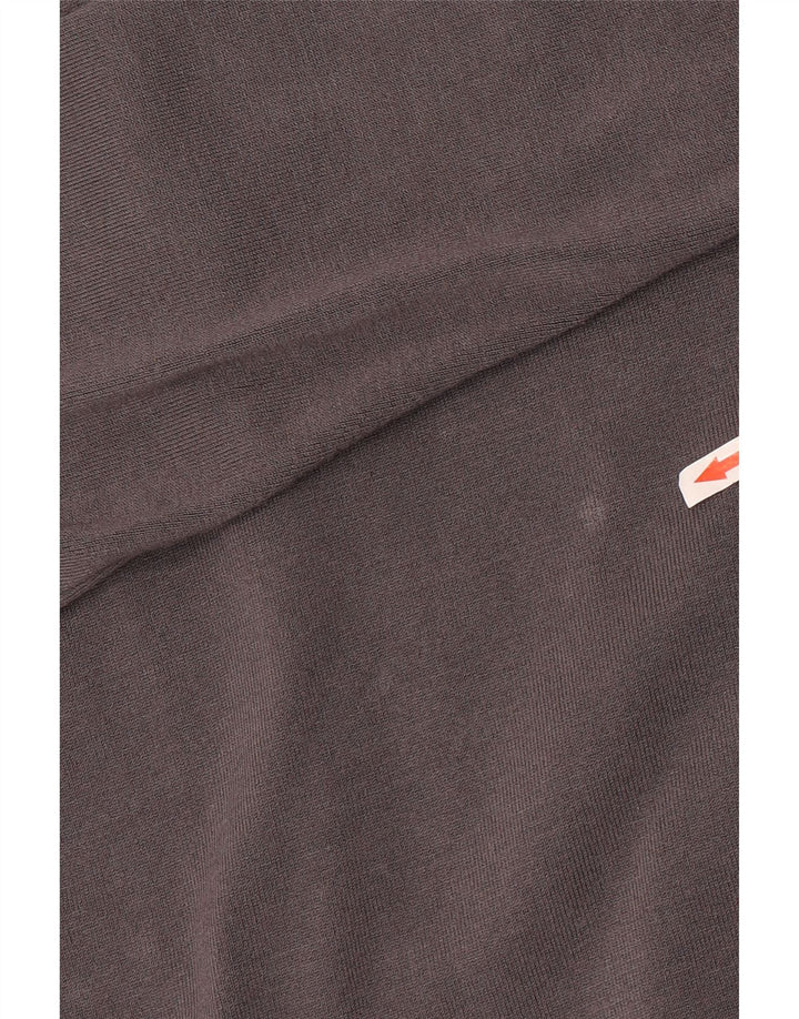 MINT VELVET Chaqueta superior de chándal para mujer UK 12 Seda gris medio