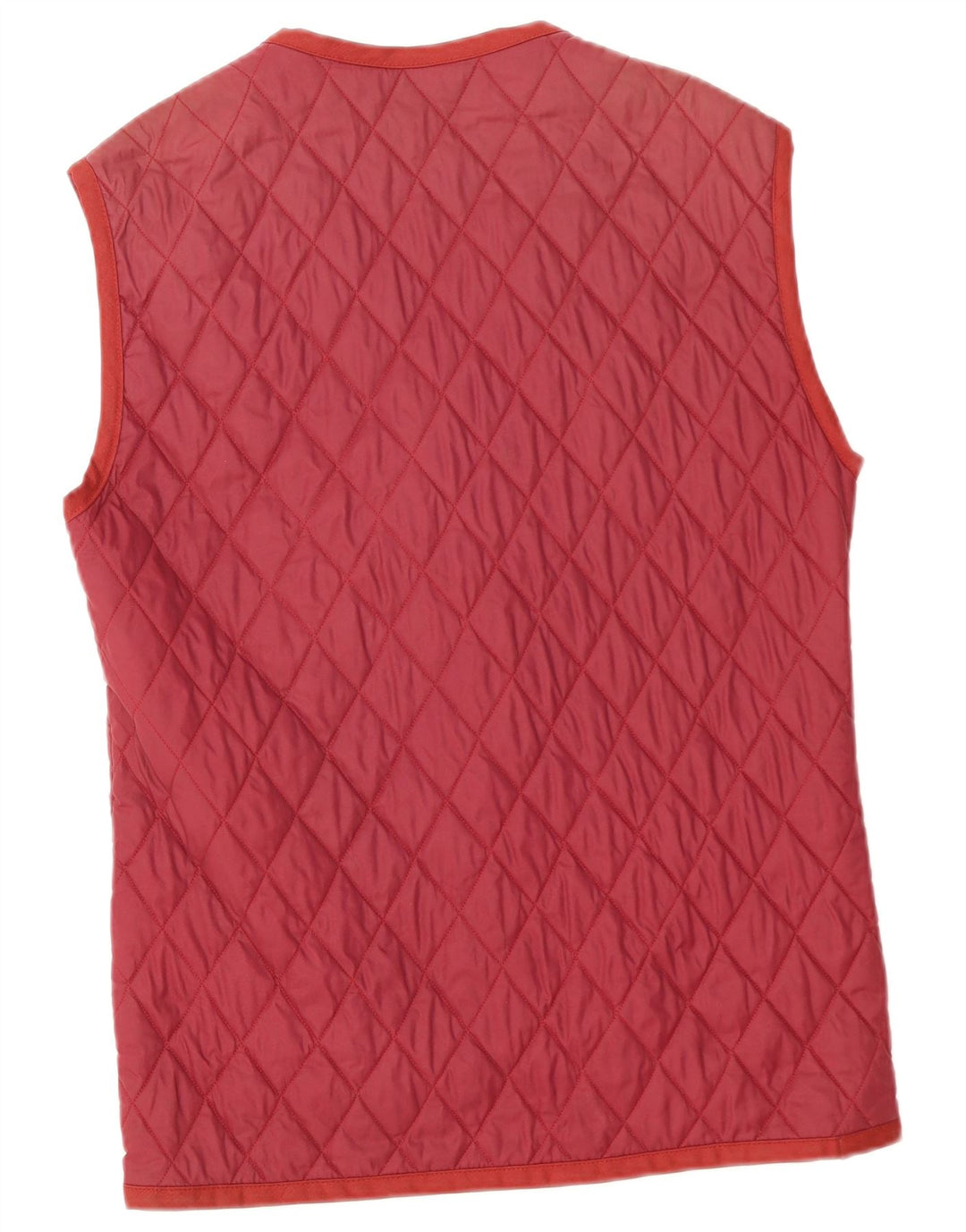Brugi Chaleco acolchado para hombre UK 38 Mediano Rojo Poliamida