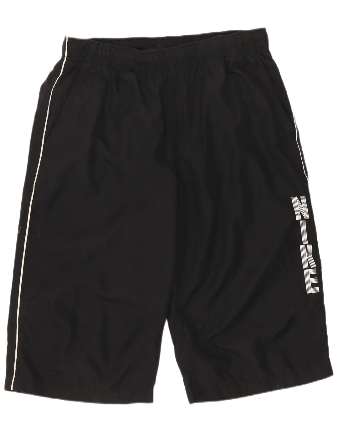 Nike Mens Graphic Sport Shorts Grande Poliéster Negro