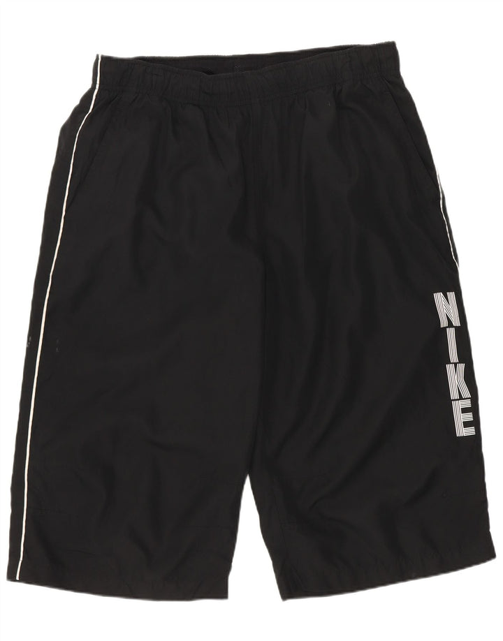 Nike Mens Graphic Sport Shorts Grande Poliéster Negro