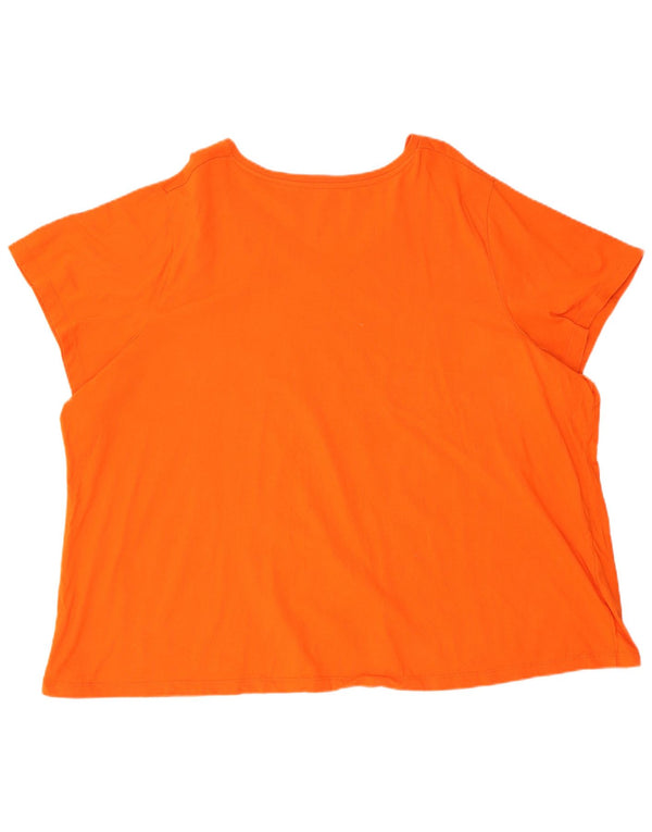 Majestic Camiseta gráfica para hombre Denver Broncos Top 4XL Algodón naranja