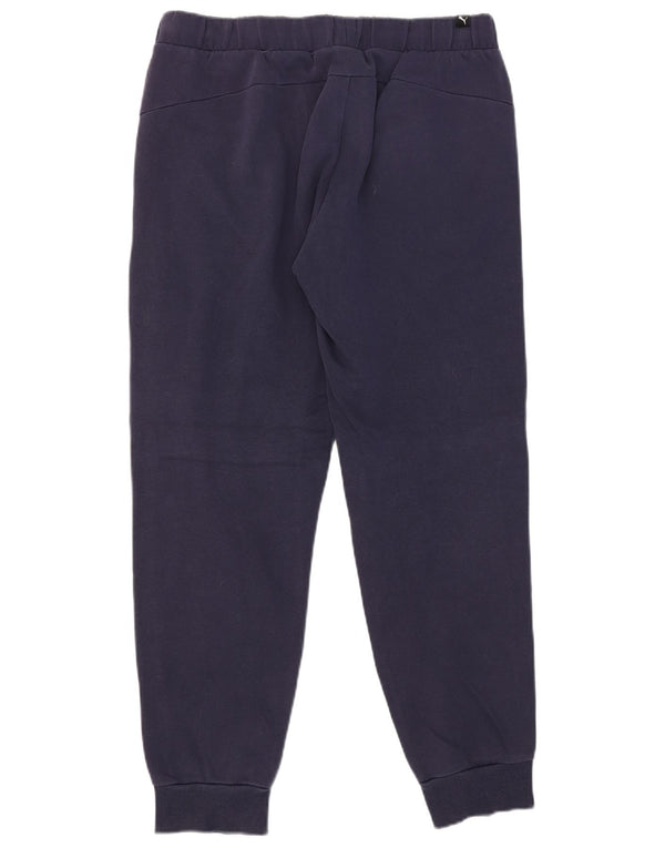 Puma Pantalones De Chándal Gráficos Para Hombre Joggers Large Azul Marino Algodón