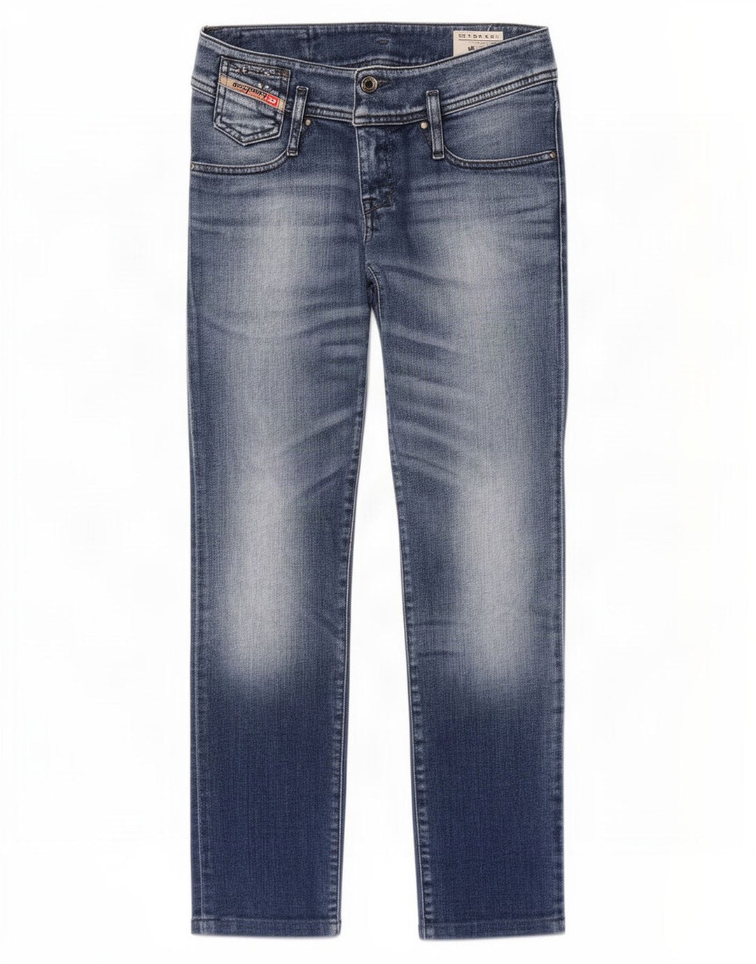Diesel Mujer Matic Slim Jeans W26 L28 Algodón Azul