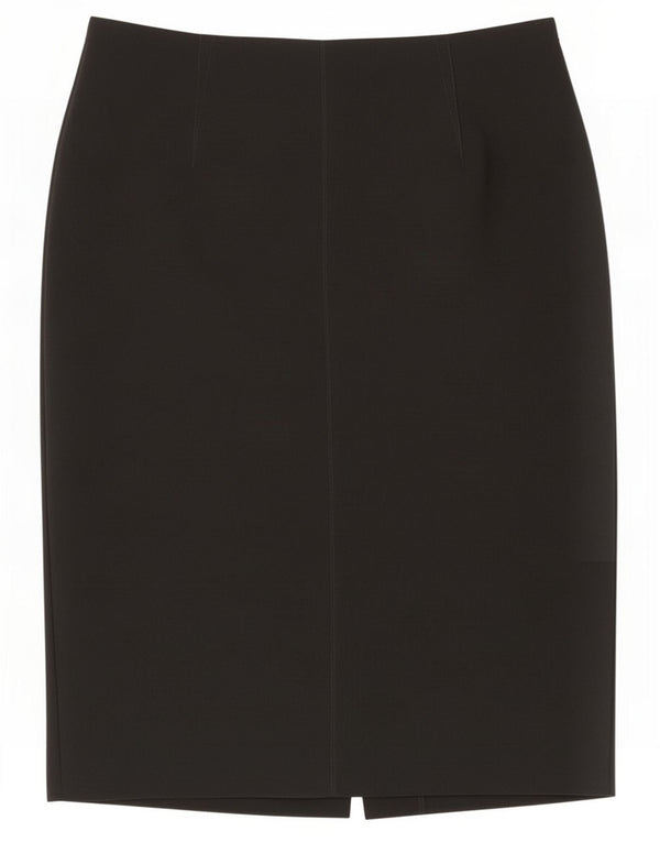 Marks & Spencer Falda lápiz para mujer Reino Unido 44 Grande W32 Poliéster negro