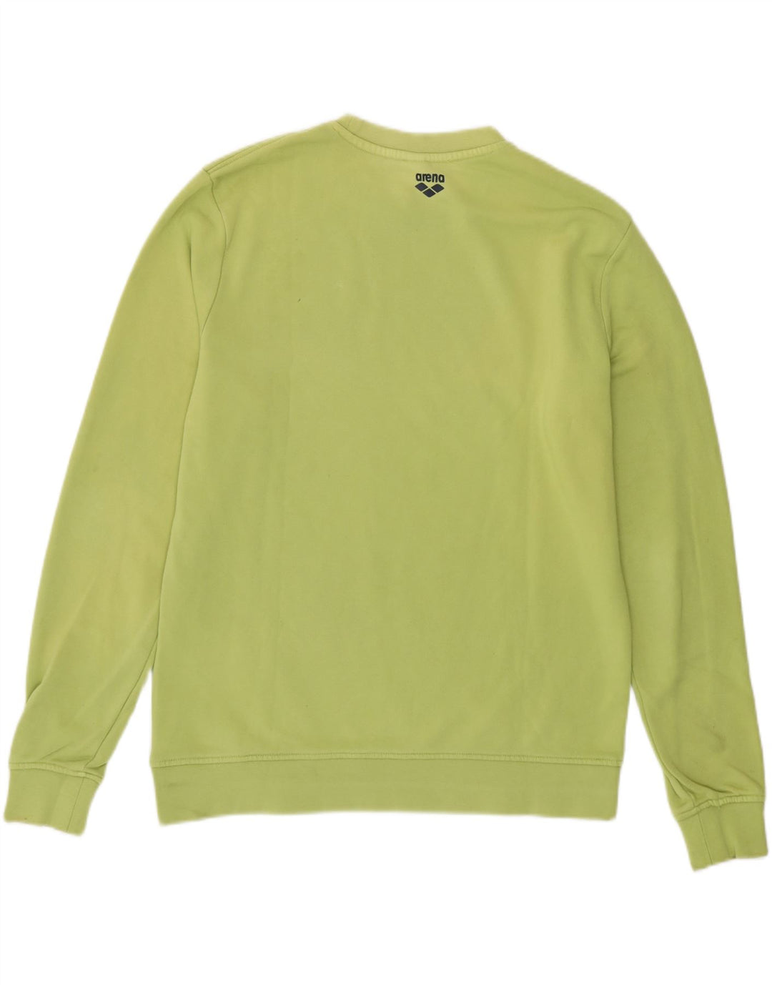 ARENA Hombre Sudadera Gráfica Jersey De Algodón Verde Medio