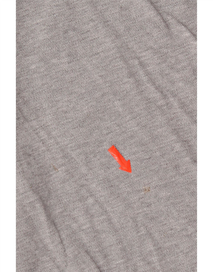 Nike Polo Hombre XL Algodón Moteado Gris