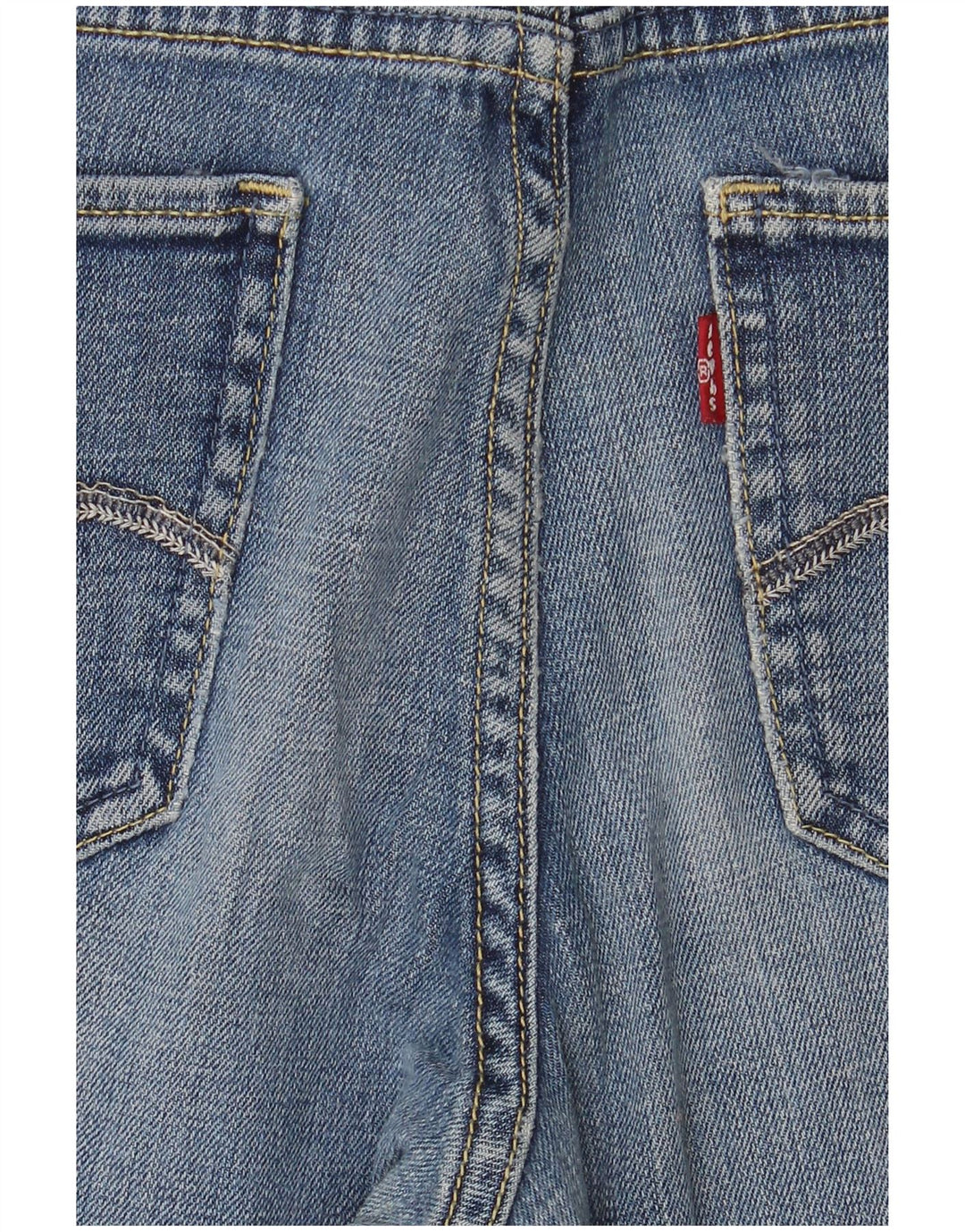 Levi's Jeans ajustados de talle medio para mujer US 8 Medium W28 L28 Algodón azul