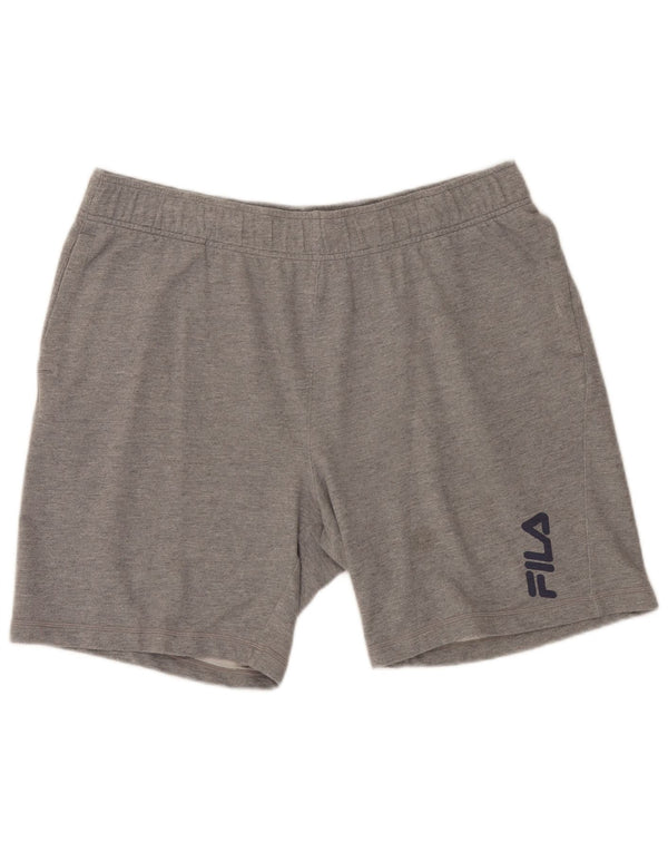 Fila Shorts deportivos para hombre XL Gris moteado