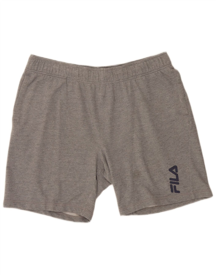 Fila Shorts deportivos para hombre XL Gris moteado