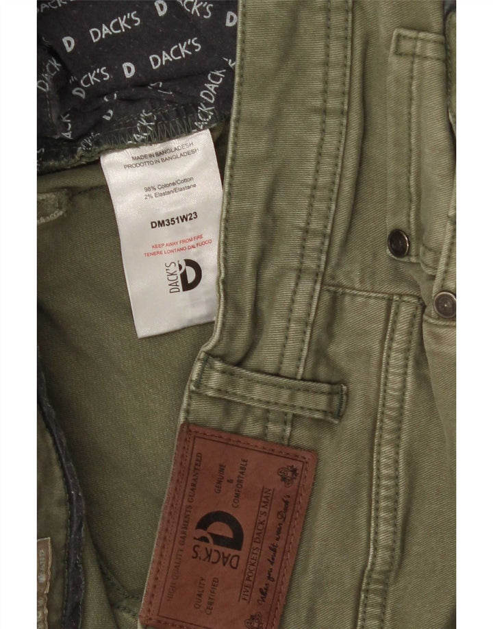 Dack's Jeans ajustados para hombre IT 50 Large W34 L30 Algodón caqui