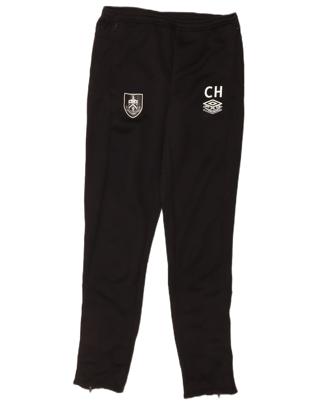 Umbro Hombre Burnley F.C. Pantalón Chándal Gráfico Medio Negro Poliéster