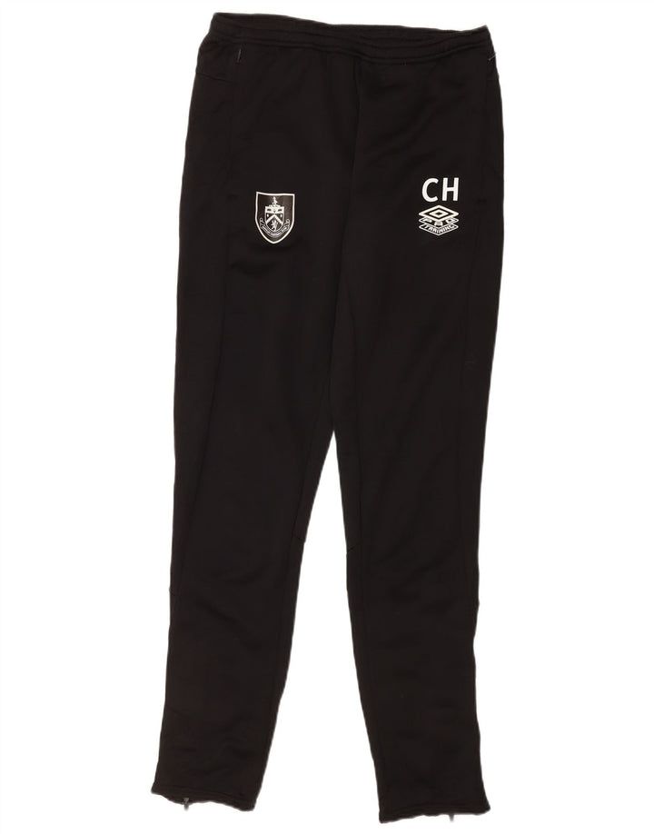 Umbro Hombre Burnley F.C. Pantalón Chándal Gráfico Medio Negro Poliéster