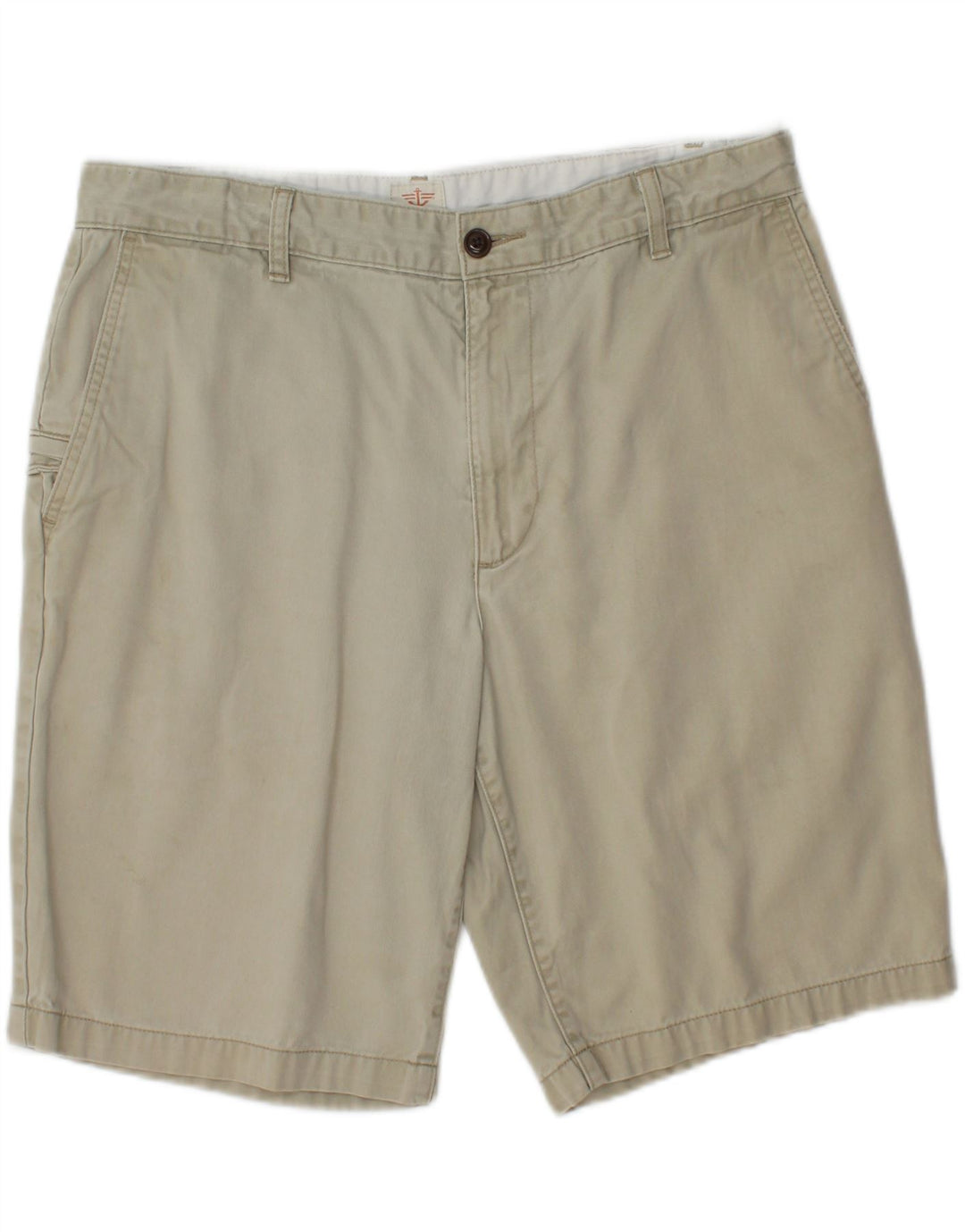 DOCKERS Mens Chino Shorts W34 Large Beige Cotton Vintage Dockers and Second-Hand Dockers from Messina Hembry 